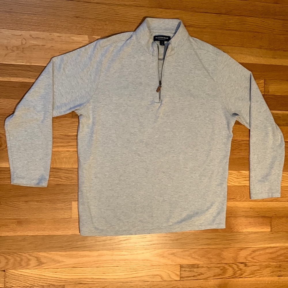 Gray Mizzen + Main Men’s XL Quarter Zip Pullover